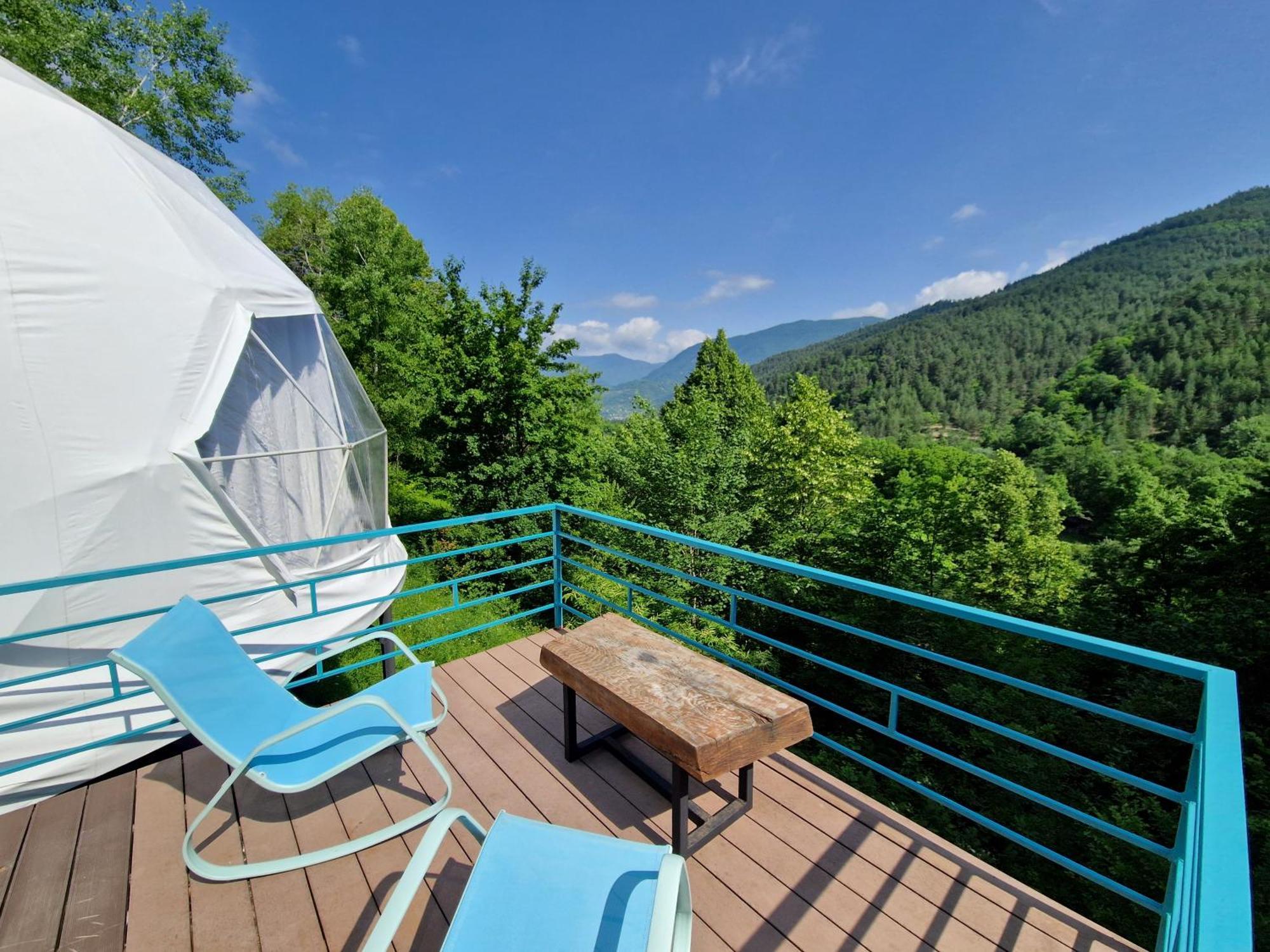 Отель Glamping Georgia Krikhi Амбролаури Экстерьер фото
